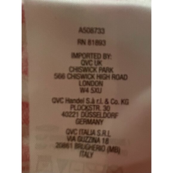 Susan Graver Luxe Pink & White Striped Linen Blend Button-Down Shirt Size Large - Picture 7 of 12